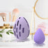 Makeup Sponge Holder with Makeup Sponge - Beauty Blender Sponge & Silicone Double-sided Breathable Travel Beauty Makeup Blender, Shatterproof Make...