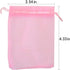 50pcs Organza Bags-Mix Color 3.54''x4.33''(9x11cm) Satin Drawstring Organza Pouch Wedding Party Favor Gift Bag Jewelry Watch Bags...