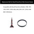 Replacement Belt for Bissell PowerForce Helix Vacuum Cleaner, Compatible with Models 2191U, 2191, 2190, 1797, 1700 Part #2031093 (2 Belt)...