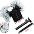 SEMILITS Outdoor Solar String Lights 50LED Flower Shaped Solar Fairy Lights for Christmas Garden Decoration White...