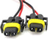 iJDMTOY Pair H11/H8 2-Way Splitter Wires Compatible with High/Low Beam Quad/Dual Projectors or Fog Light Co-Operate Retrofit...
