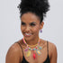 Barode African Statement Choker Necklaces Colorful Chunky Bib Collar Necklace Ethnic Indian Tribal Jewelry Set for Women (A)...
