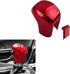 1 PC Car Central Control Gear Shift Head, Carbon Fiber Texture Decorated Transmission Shift Knob Cover, Patch Glossy Texture Tnterior Accessories,...