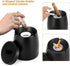 Large Outdoor Cigarette Ashtray with Lid Smokeless Stainless Steel Ash Trays Covered Windproof Smell Proof Ashtrays for Outside Patio Home Odorles...