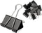 ZZTX Black Binder Clips Paper Clamps Clips Medium Size, 1.3 Inches, 36 Pack...