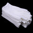 12 Pairs White Cotton Gloves Soft Cloth Dust Gloves Hand Gloves Work for Men Women Art Crafting Handling, Eczema, BBQ, Coin Jewelry Watch Inspecti...