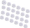 C&AHOME 24pcs Wire Cube Plastic Connectors for Cube Storage Modular Closet Organizer and Metal Grid Shelving Unit White...
