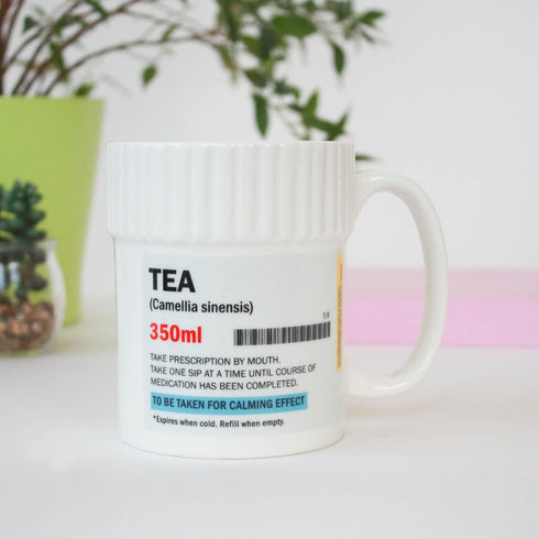Gift Republic Pill Pot Tea Mug, Multicolor...