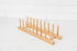 Lipper International 887 Bamboo Wood Plate Rack and Pot Lid Holder, 15-3/8" x 4-3/8" x 4"...