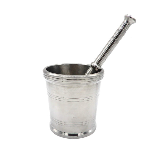 Stainless Steel Mortar and Pestle | Spice Grinder | Molcajete...