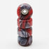 Fingerboard Wheels with Bearing CNC Lathed Swirl Color New Material (Red Mix)...