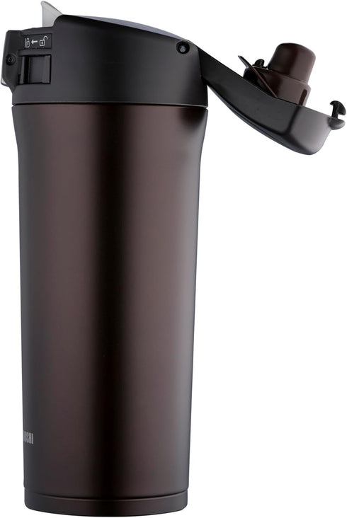 Zojirushi Stainless Steel Travel Mug, 16 oz, Dark Cocoa...