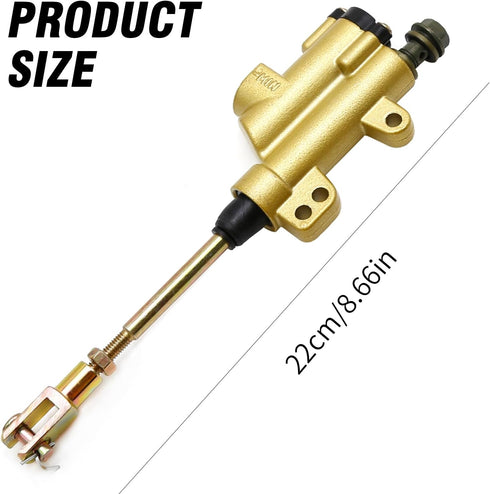 Rear Brake Master Cylinder Replacement for Chinese Dirt Pit Bike Sunl Pitster SSR Thumpstar 110 125 140ccDirt Pit Bike, ATV Brake Master Cylinder,...