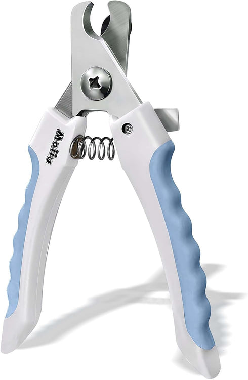 Dog & Cat Nail Clippers, Pet Nail Clipper and Trimmer with Safety Guard to Prevent Over Cutting, Grooming Razor Sharp Blades with Nail File for Sm...