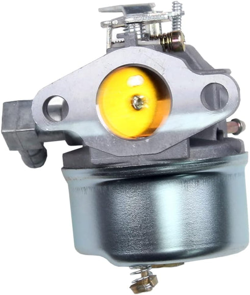 New Carburetor Spark Plug Kit Compatible with Tecumseh OHSK70 OH195SA 5.5hp 7hp Engine Snowblower Replaces 640298 932036 932504 ST524...