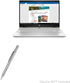 BoxWave Stylus Pen Compatible with HP Pavilion x360 Convertible 2-in-1 (14") (Stylus Pen by BoxWave) - FineTouch Capacitive Stylus, Super Precise ...