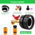 Ibc Tote Adapter Ibc Tote Fittings Ibc Tote Valve with 2.44inch IBC Tote Adapter Sealing Tape Quick Connector 3/4inch Pacifier for 1000L/264 Gallo...