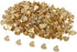 200 Pcs Heart Shaped Brads, Metal Iron Brads Paper Fasteners for Craft Embellishments...