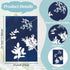 WEBEEDY 30 Sheets Cyanotype Paper Leaves Sun Print Paper Kit,A4 High Sensitive Sun Paper Nature Sun Printing Kit,Sun Art Paper Sun Print Paper for...
