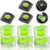 6 Pack Hot Shoe Level, Hot Shoe Bubble Level Camera Hot Shoe Cover 2 Axis Bubble Spirit Level for DSLR Film Camera Canon Nikon Olympus,Combo Pack ...
