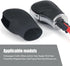 2 PCS Car Gear Shift Knob Cover, Anti-Slip Waterproof Soft Vehicle Handbrake Shifter Cover, Universal Automotive Interior Shifter Protector Replac...