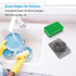 2PCS Mcyye Self Draining Soap Dishes, Premium Silicone Soap Holder & Saver for Shower, Bathroom, Kitchen, Bath Tub, Razor, Sponges, Drains Water V...