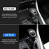 for Toyota RAV4 2023-2019 Gear Shift Knob Cover Carbon Fiber Grain Interior Protective Gear Shift Trim for Toyota Highlander 2023-2020...