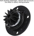2pcs 30w 6? High Fidelity Speaker Silk Film Hemispheric Tweeter with Iron Boron Driver, Smooth 20mm Diaphragm, Suitable for Speakers Over 8 Inches...