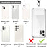 Cell Phone Lanyard, Phone Lanyards for Around The Neck, 2 in 1 Phone Strap with Silicone Phone Holder and Patch, Fits iPhone and Most Cell Phones ...