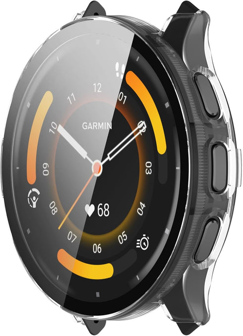 Screen Protector Compatible with Garmin Venu 3 Cases (Not for Venu 3S 41mm) Smartwatch Case Scratched Full Cover Screen Protectors intended for Ga...