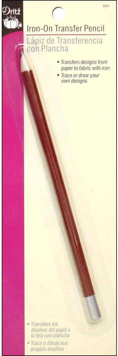 Dritz Iron, Red Transfer pencil, 1 Count (Pack of 1)...
