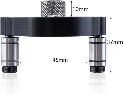 Self Centering Doweling Jig, Self Center Dowel Jig Handheld Drill Guide for Straight Holes Wood Panel Hole Puncher Locator Woodworking Joints Tool...