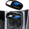 auovo Gear Shift Knob Trim for Charger Accessories Challenger 2015-2023 / Durango 2016-2023 (Black-Blue)...