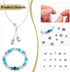 PH PandaHall 300Pcs Bead Caps, 15 Styles Flower Bead Cap Spacers Alloy Bead Cap Bails End Charm Caps Spacer Beads for Earring Bracelets Necklace J...