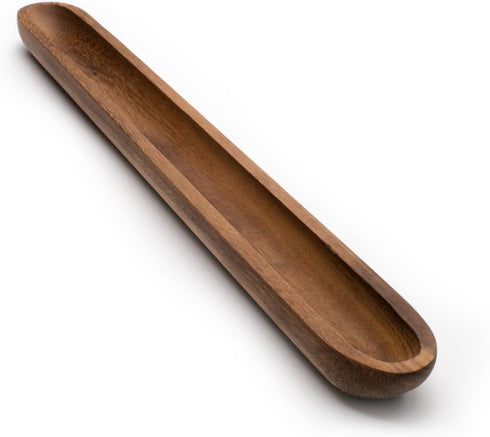 Ironwood Gourmet Olive Canoe, 1 x 1.75 x 16 inches, Brown...
