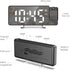Projection Alarm Clock for Bedroom, Digital Clock with 180° Rotatable Projector, 7.9'' Large Display LED Alarm Clock with Temperature, Snooze, Adj...
