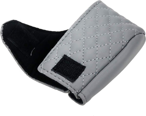 Universal Gray Faux Leather Gear Boot Shift Knob Cover for Auto Car...