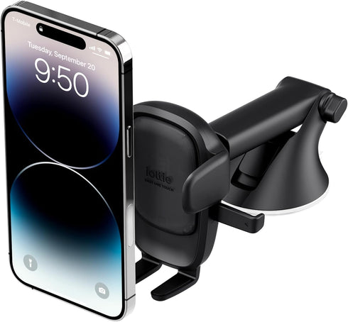 iOttie Easy One Touch 6 Universal Car Mount Dashboard & Windshield Suction Cup Phone Holder for iPhone Samsung, Google, All Smartphones...
