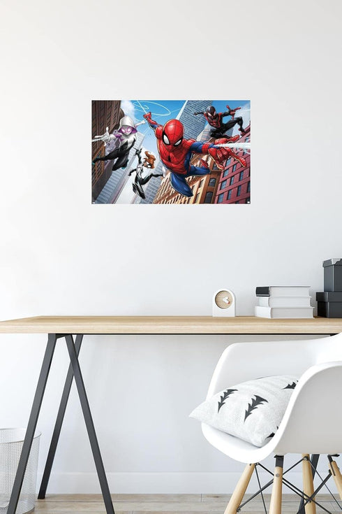 Trends International Marvel Comics - Spider-Man - Web Heroes Wall Poster, 14.725" x 22.375", Premium Unframed Version...