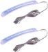 1 Pair Turn Signal Side Mirror Strip Lights Mirror Reflector Light Cars Car Mirror Light Truck Marker Strip Light Car Turn Light Trucks Rearview M...