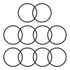 Othmro 50Pcs Nitrile Rubber O-Rings 0.05in Wire Dia 1.69in OD Metric Sealing Nitrile NBR Rubber Washers Round Buna-N O-Rings for Air Sealing Profe...