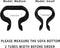 SUQ I OME Pack of 10 Outdoor Patio Garden Wicker Rattan Furniture Aligment Sofa Rattan Chair Fastners Clip Sectional Connector - Non Slip (2.13 in...