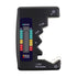 Battery Tester Checker C AA AAA D N 9V 1.5V Button Cell Batteries Clear Bar Graph LCD Display Pocket Size...