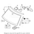 Rexka 20 pcs Pillar Retainers with Sealer for Land Rover LR034389 LR053837 Discovery LR4 Range Rover Sport...
