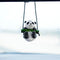 Cute Swinging Panda Car Mirror Hanging Accessories Fun Interior Rearview Mirrors Car Decorations (Panda)...