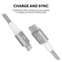 Griffin Premium USB-C to Apple Lightning Cable | Compatible with Apple Lightning - 5FT, Silver......