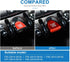 AIRSPEED Carbon Fiber Car Engine Start Button Sticker Interior Ignition Trim Decal for Mini Cooper F54 F55 F56 F57 F60 Accessories (Red)...