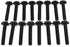XSPC Radiator Screw Set, #6-32 UNC, 30mm, Black, 16-Pack...