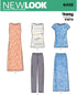 NEW LOOK Patterns Misses' Easy Knit Separates A (10-12-14-16-18-20-22) 6458...