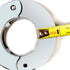 Floor and Ceiling Plate Split Flange, Fits 1-1/2 Inch IPS Galvanized Pipe or 2 Inch Copper Pipe, Chrome Finish (Pack of 6)...